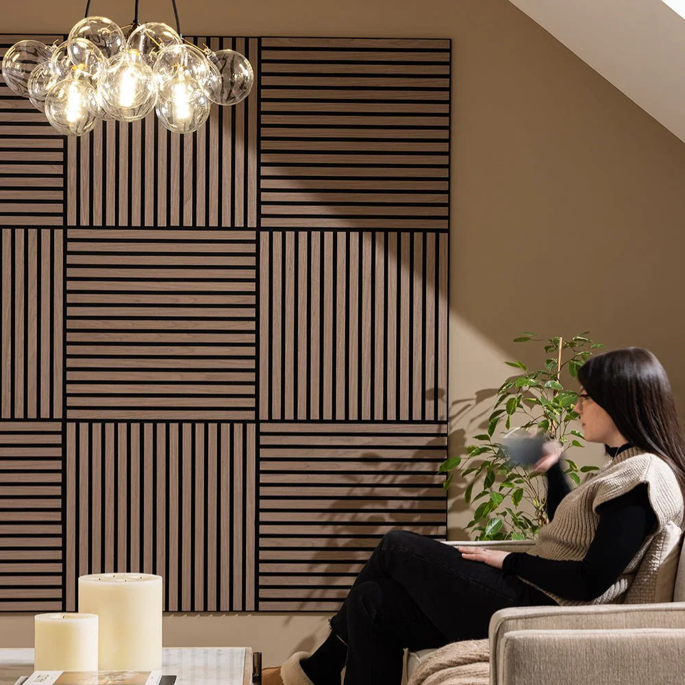 PROMO Square Wood Acoustic Wall Panels