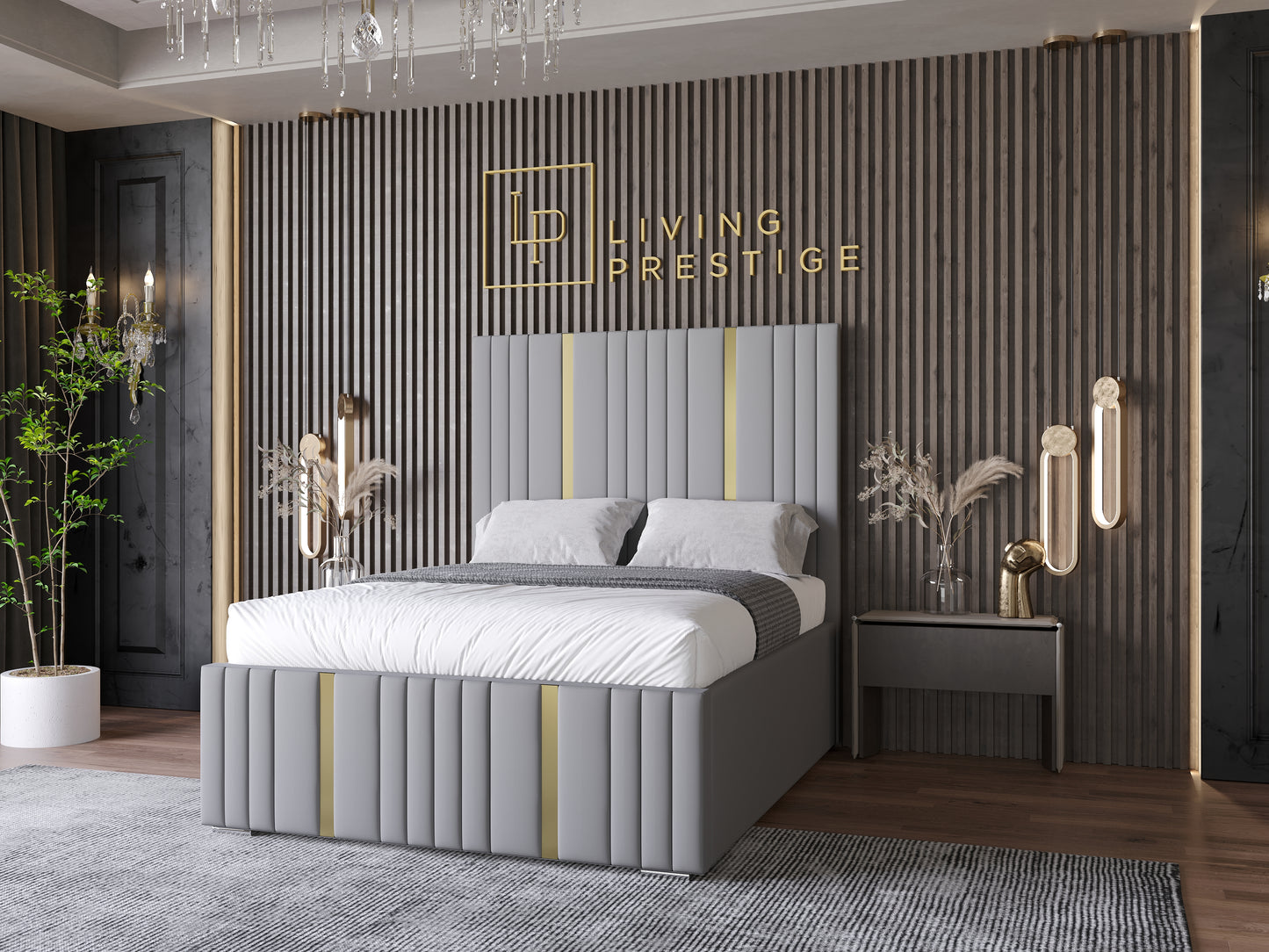 Milan Striped Bed