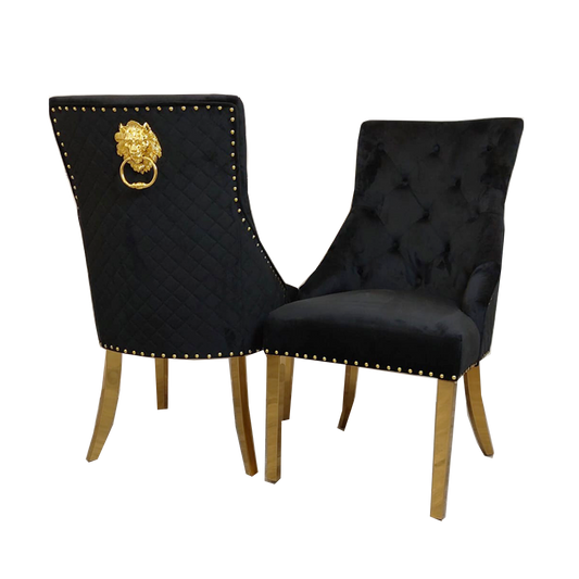 Bentley Gold Dining Chair