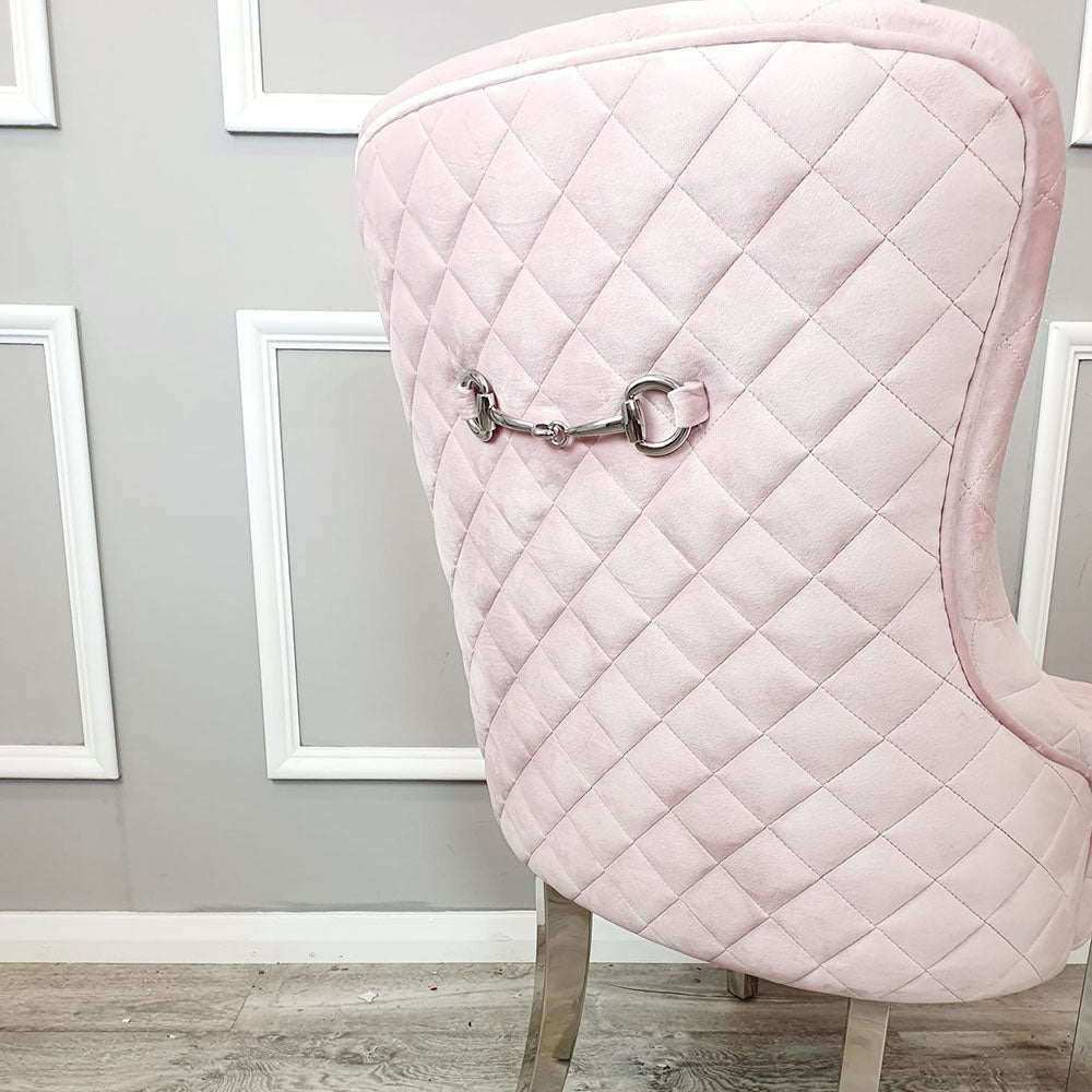 PROMO 4 x Kate Dining Chairs in Pink