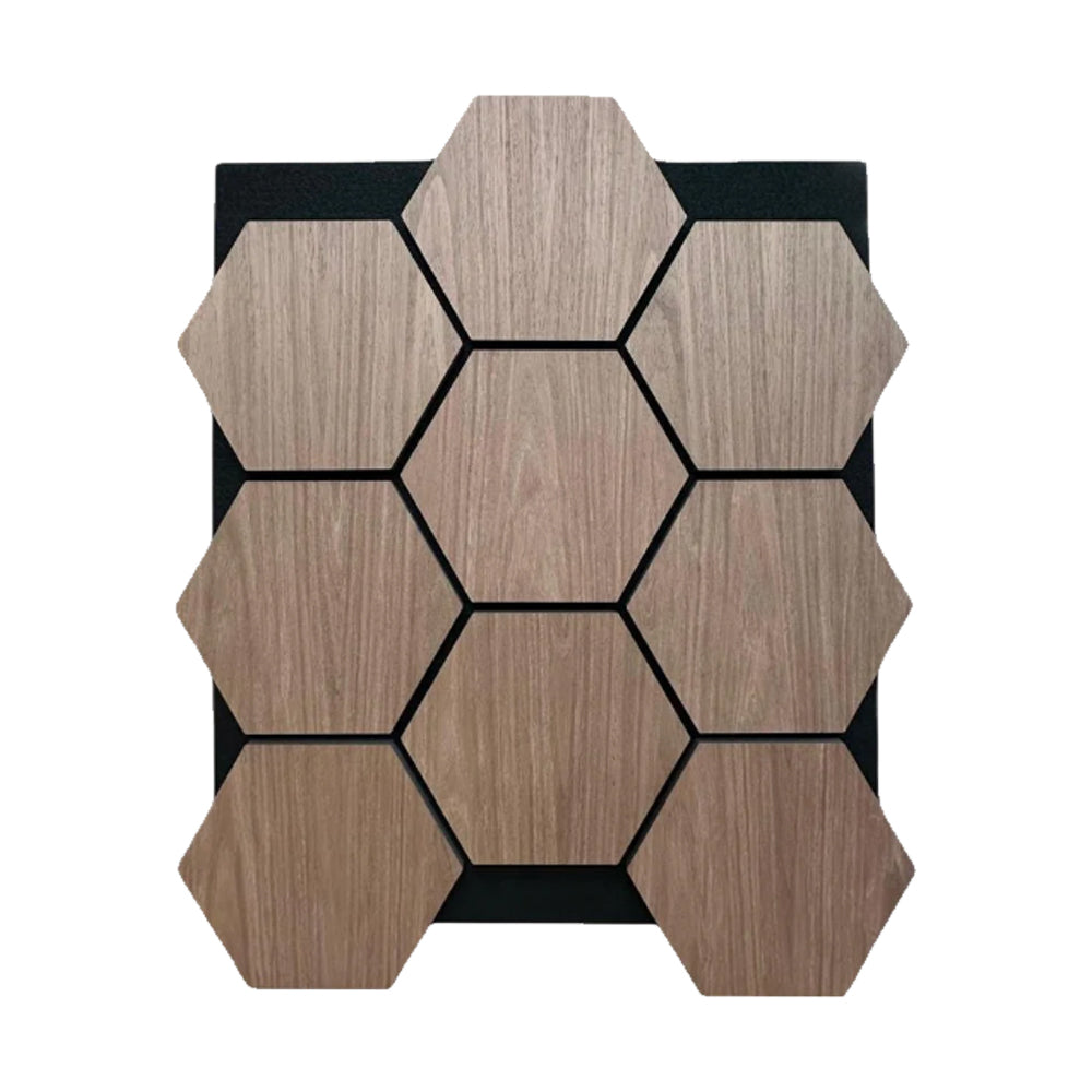 PROMO Hexagon Wood Acoustic Wall Panels