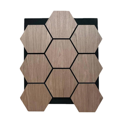PROMO Hexagon Wood Acoustic Wall Panels