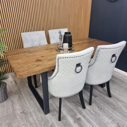 PROMO Bentley Black Leg Dining Chair