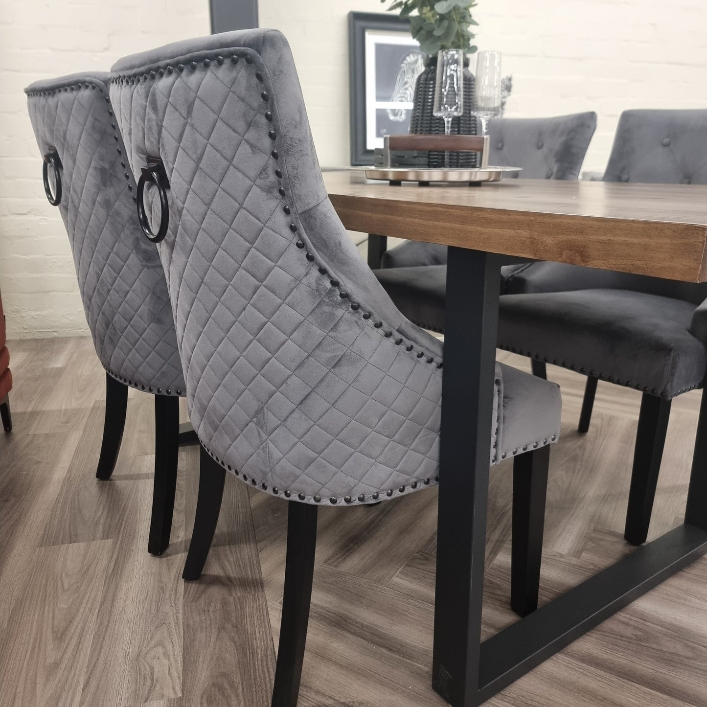 PROMO Bentley Black Leg Dining Chair