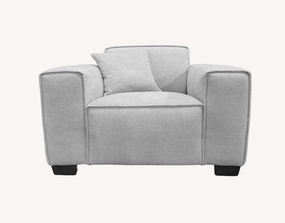 Aluxo Dakota Sofa Range in Pebble Boucle