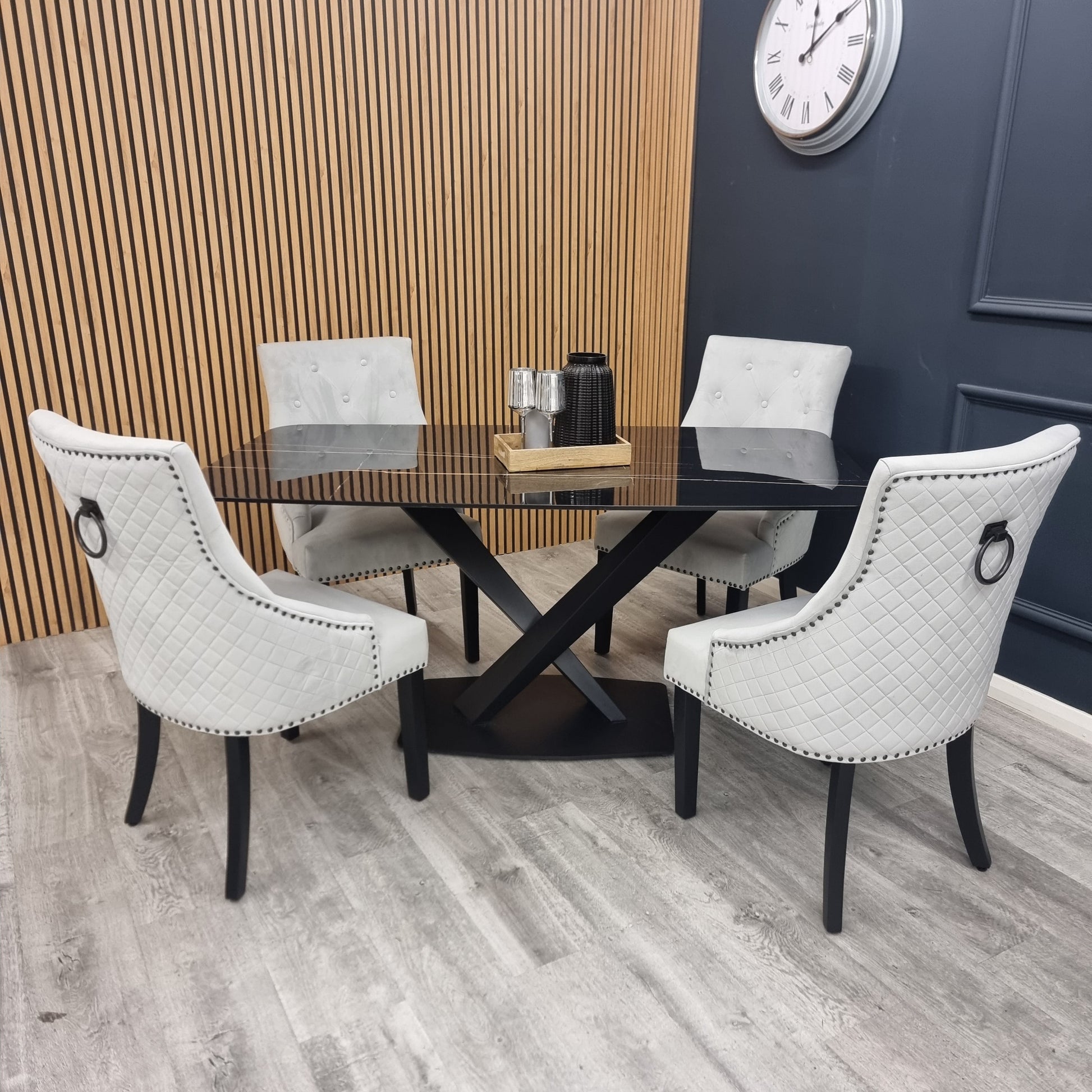 PROMO Bentley Black Leg Dining Chair