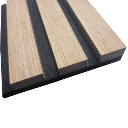 PROMO - Acoustic Wood Slatted Wall Panels