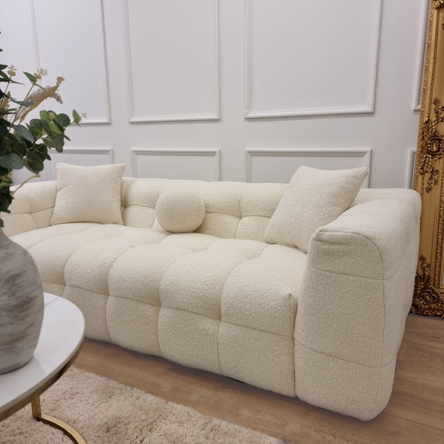 PROMO The Bubble Boucle 3 Seater Sofa