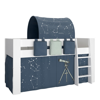 Steens for Kids Stars and Telescope Tent for Mid Sleeper and Bunk Bed