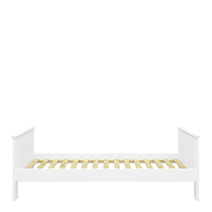 Alba Single Bed White