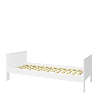 Alba Single Bed White