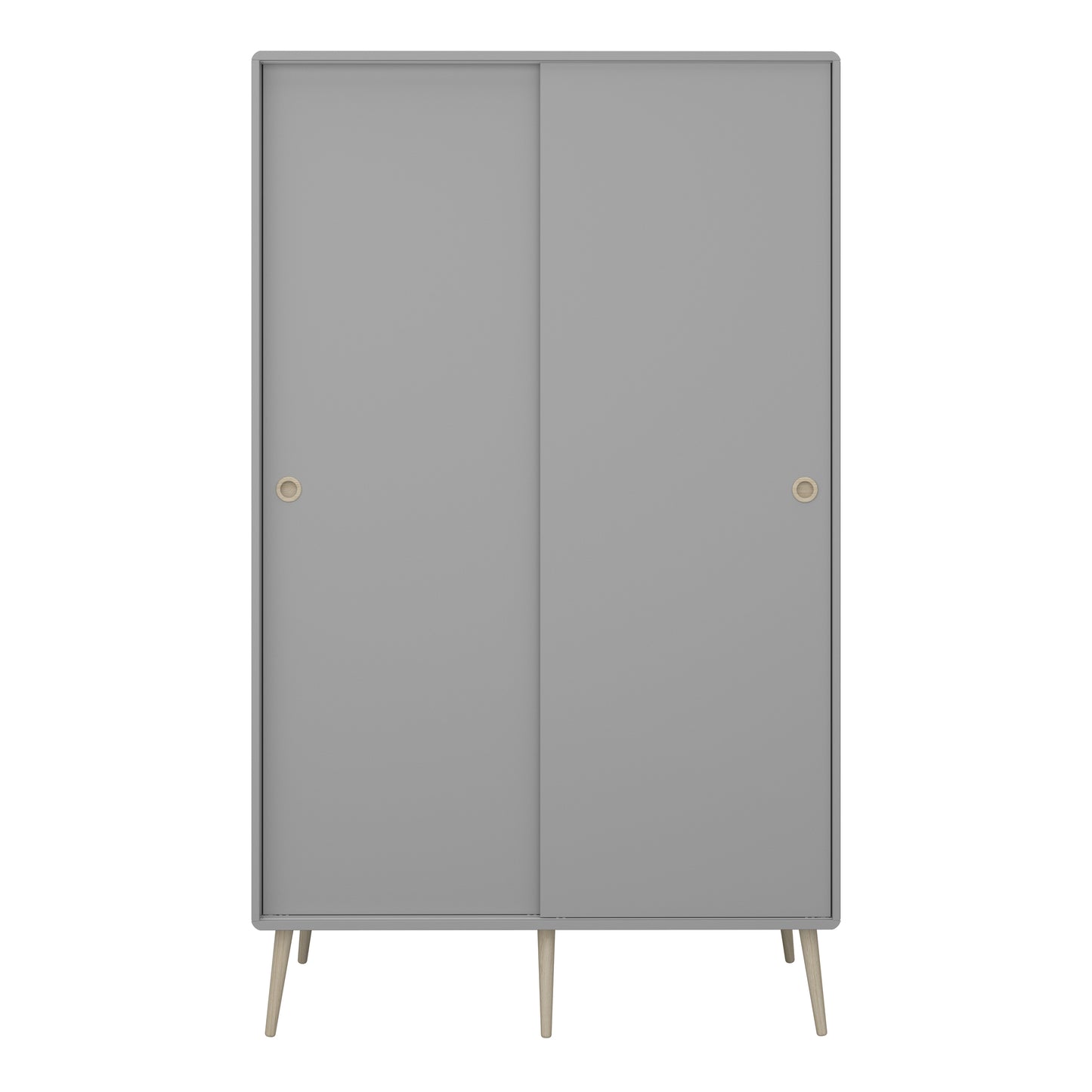 Softline Sliding 2 Dr Wardrobe Grey