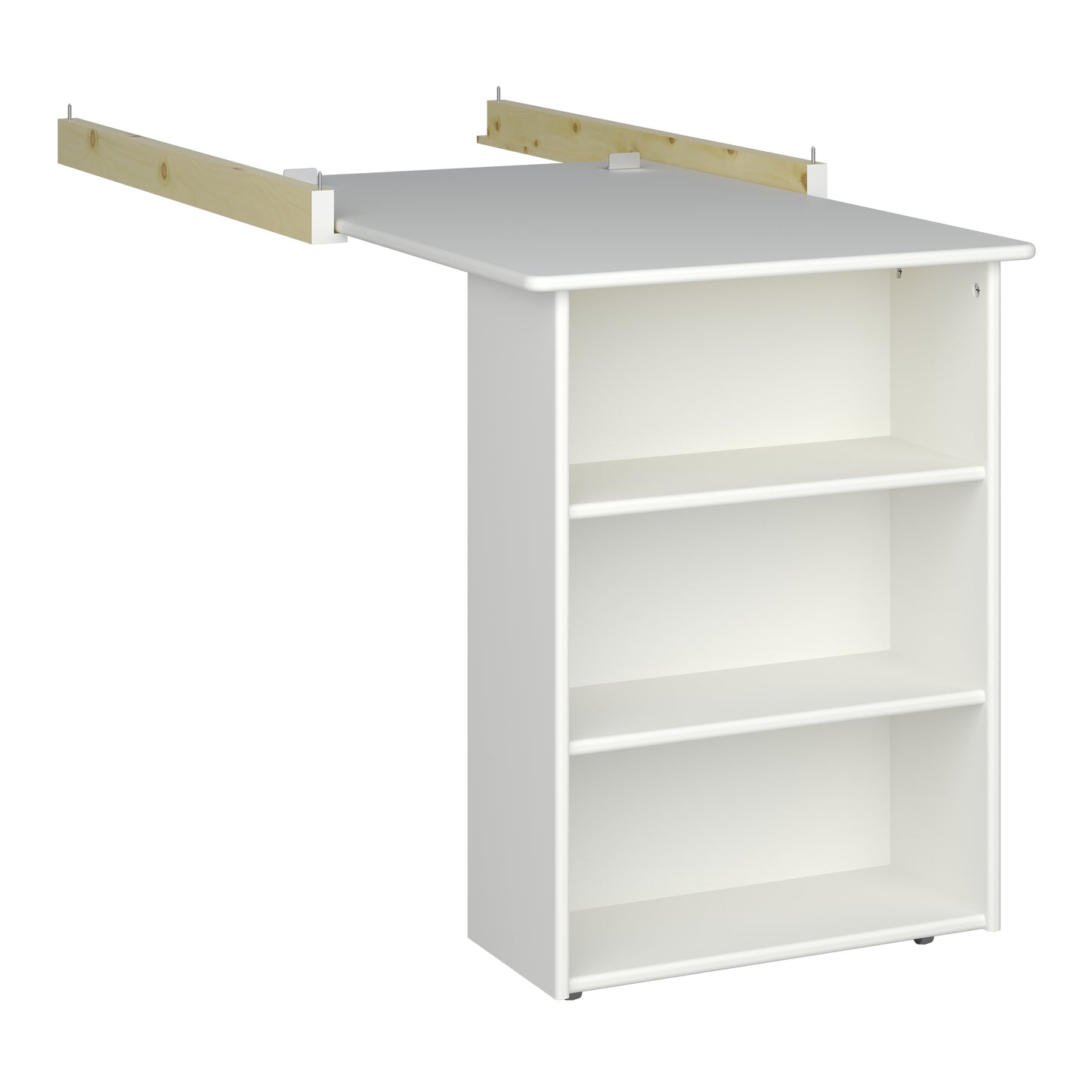 Alba Pull Out Desk White