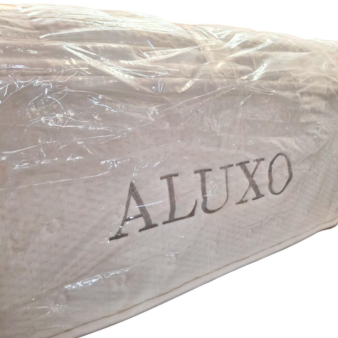 Aluxo Oasis 2000 Pocket Memory Pillow Top Mattress in a box