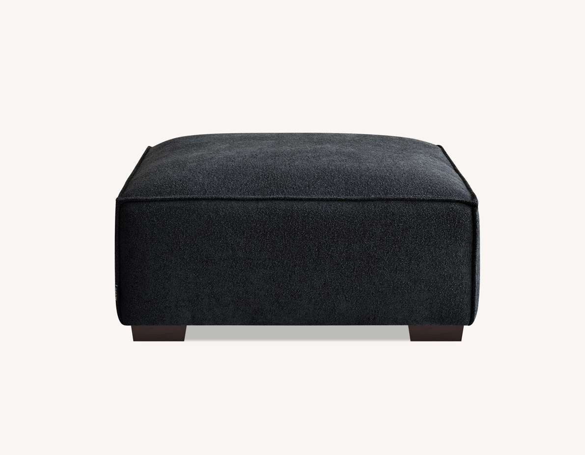Aluxo Dakota Sofa Range Chaise in Midnight Boucle