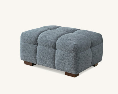Aluxo Tribeca Corner Group in Iron Boucle Fabric