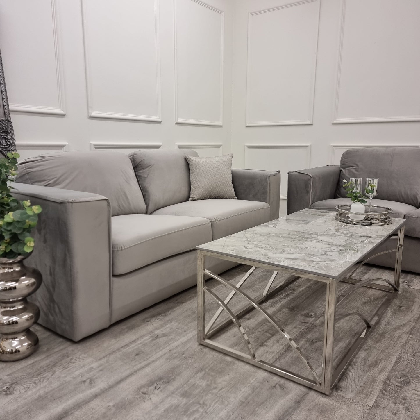 Hudson 3 2 Seater Sofa with fixed back cushion