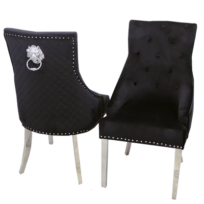 Bentley Chrome Dining Chair