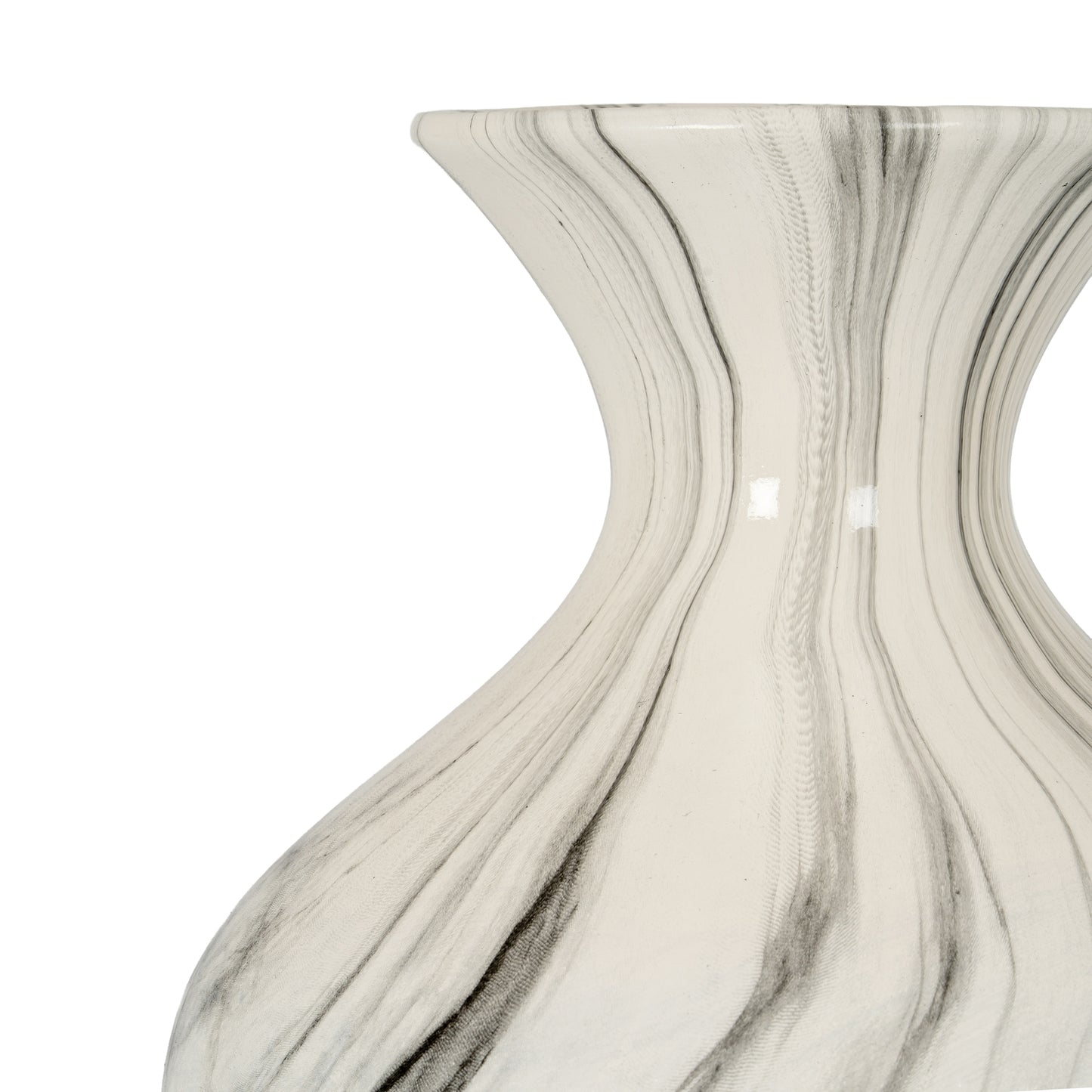 Marble Ellipse Large Vase