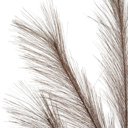 Grey Large Faux Pampas Grass Stem