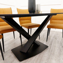 PROMO Apollo 1.6 Black Dining Table with Black Sintered Stone
