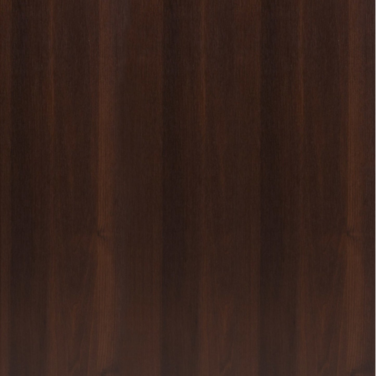 Imperial Tall Glazed 1 Door 2 Drawer Narrow Cabinet in Dark Mahogany Melamine