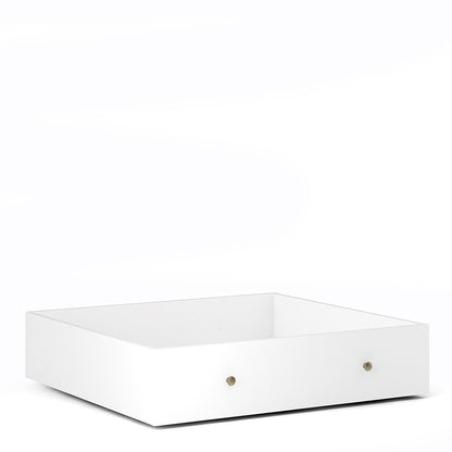 Paris Underbed Storage Drawer for Single Bed in White