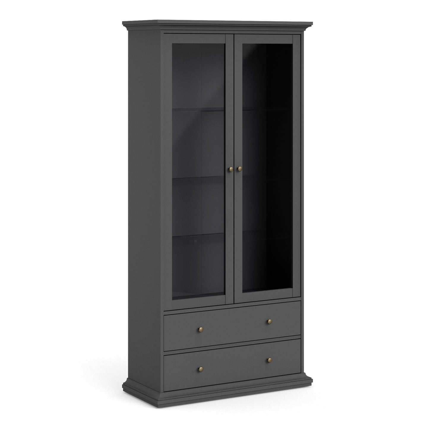 Paris China cabinet in Matt Grey