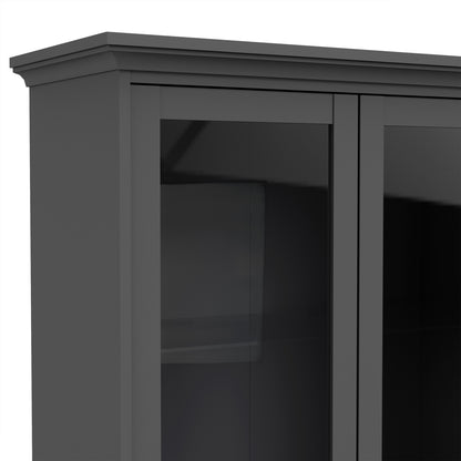 Paris China cabinet in Matt Grey