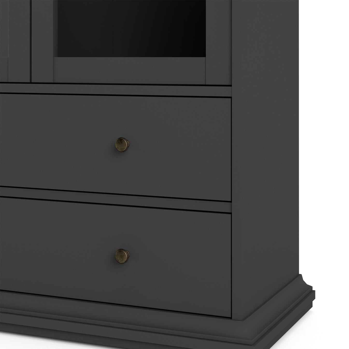 Paris China cabinet in Matt Grey