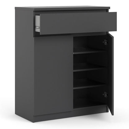 Naia Sideboard - 1 Drawer 2 Doors in Black Matt