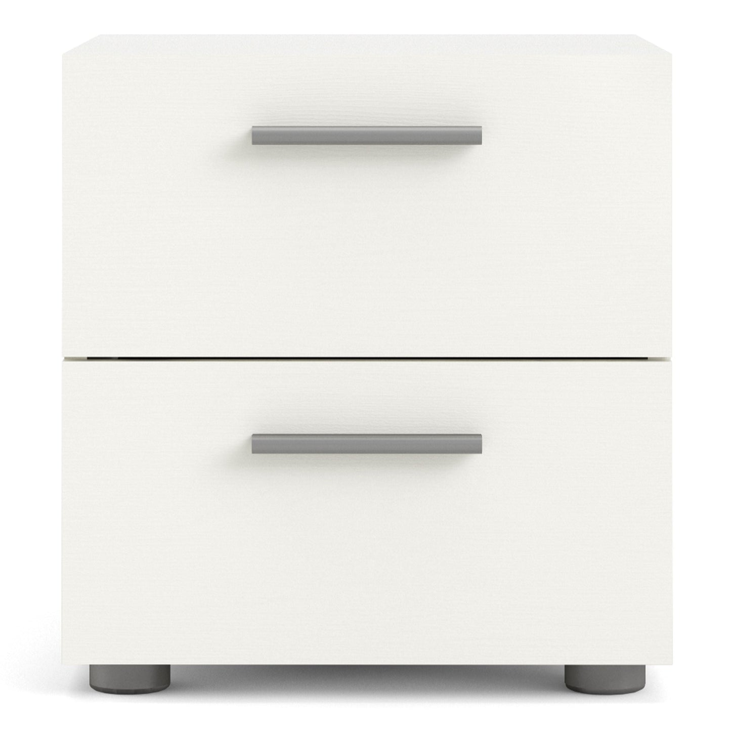 Pepe Bedside 2 Drawers in White Woodgrain