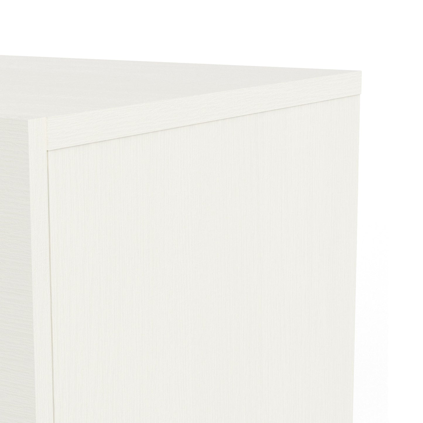 Pepe Bedside 2 Drawers in White Woodgrain