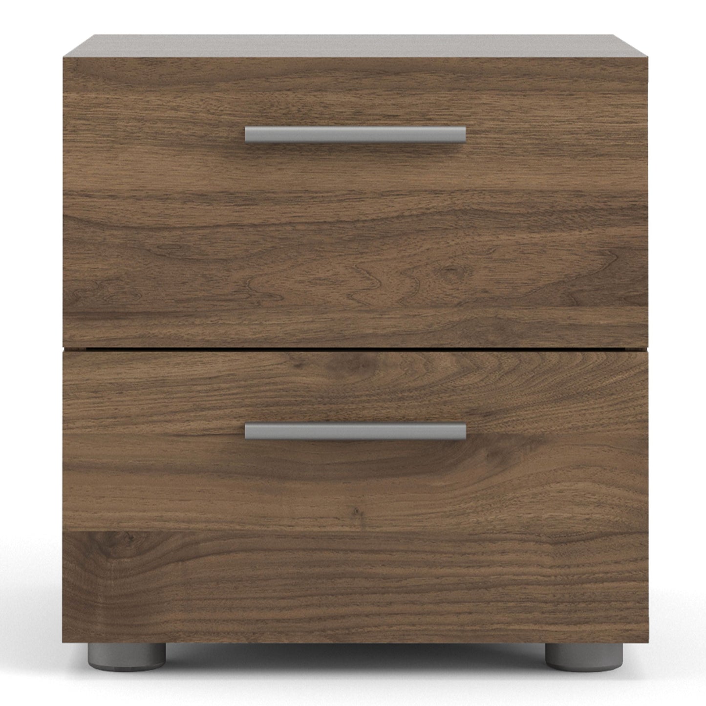 Pepe Bedside 2 Drawers in Walnut