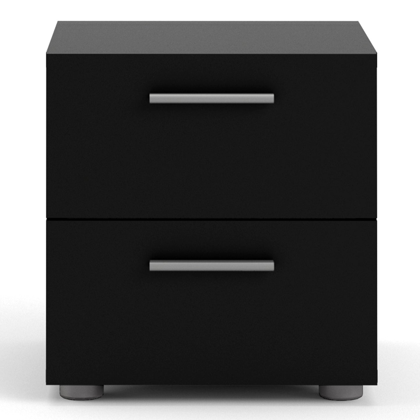 Pepe Bedside 2 Drawers in Black