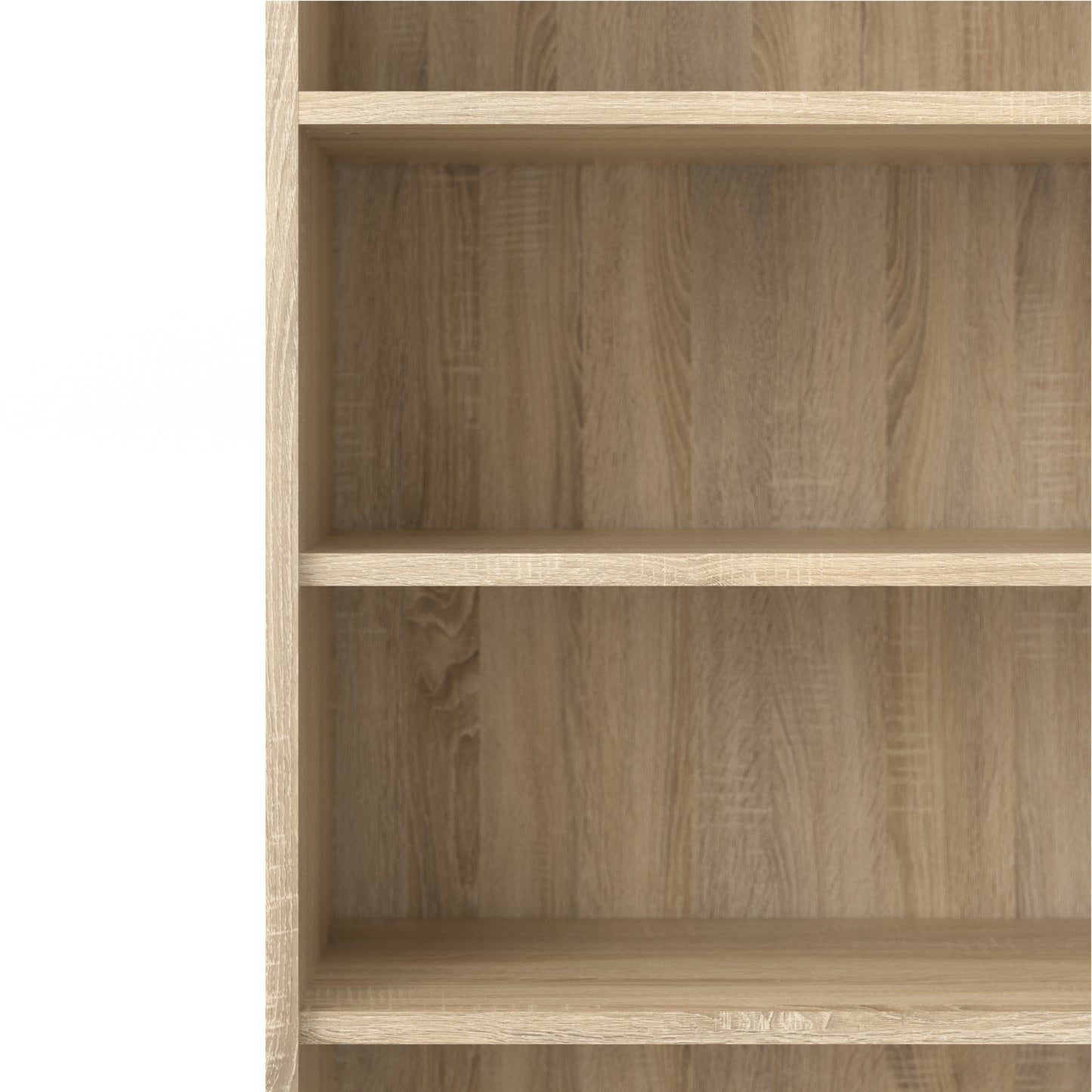 Prima Bookcase 3 Shelves With 2 Drawers And 2 Doors In Oak