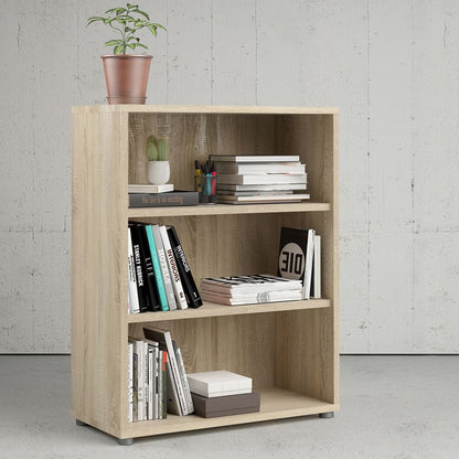 Prima Bookcase 2 Shelves in Oak