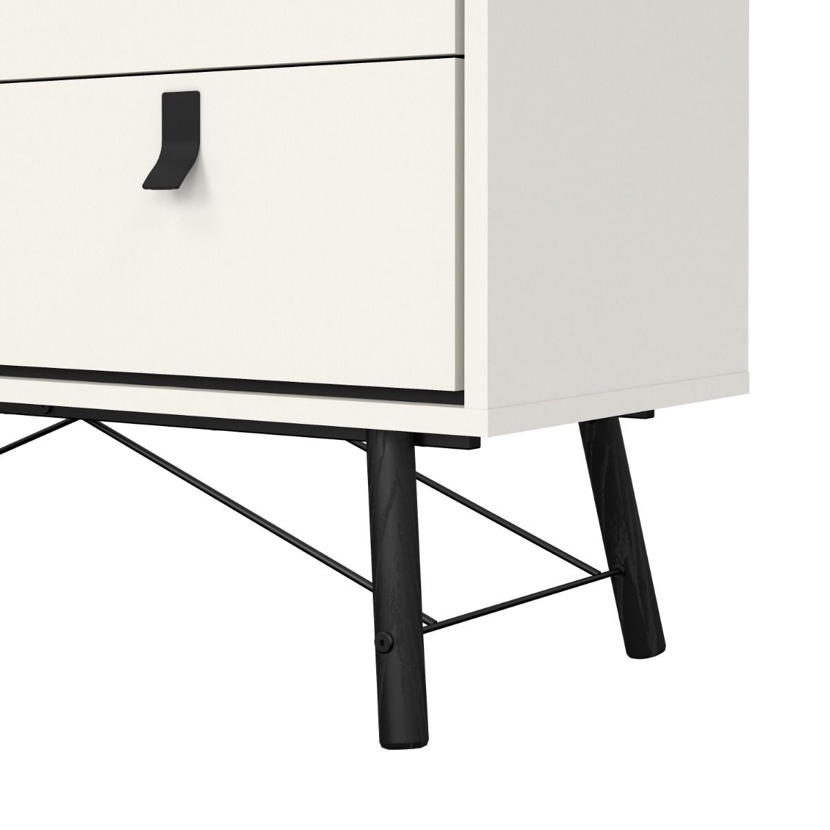 Ry Sideboard with 1 door + 2 drawers Matt White