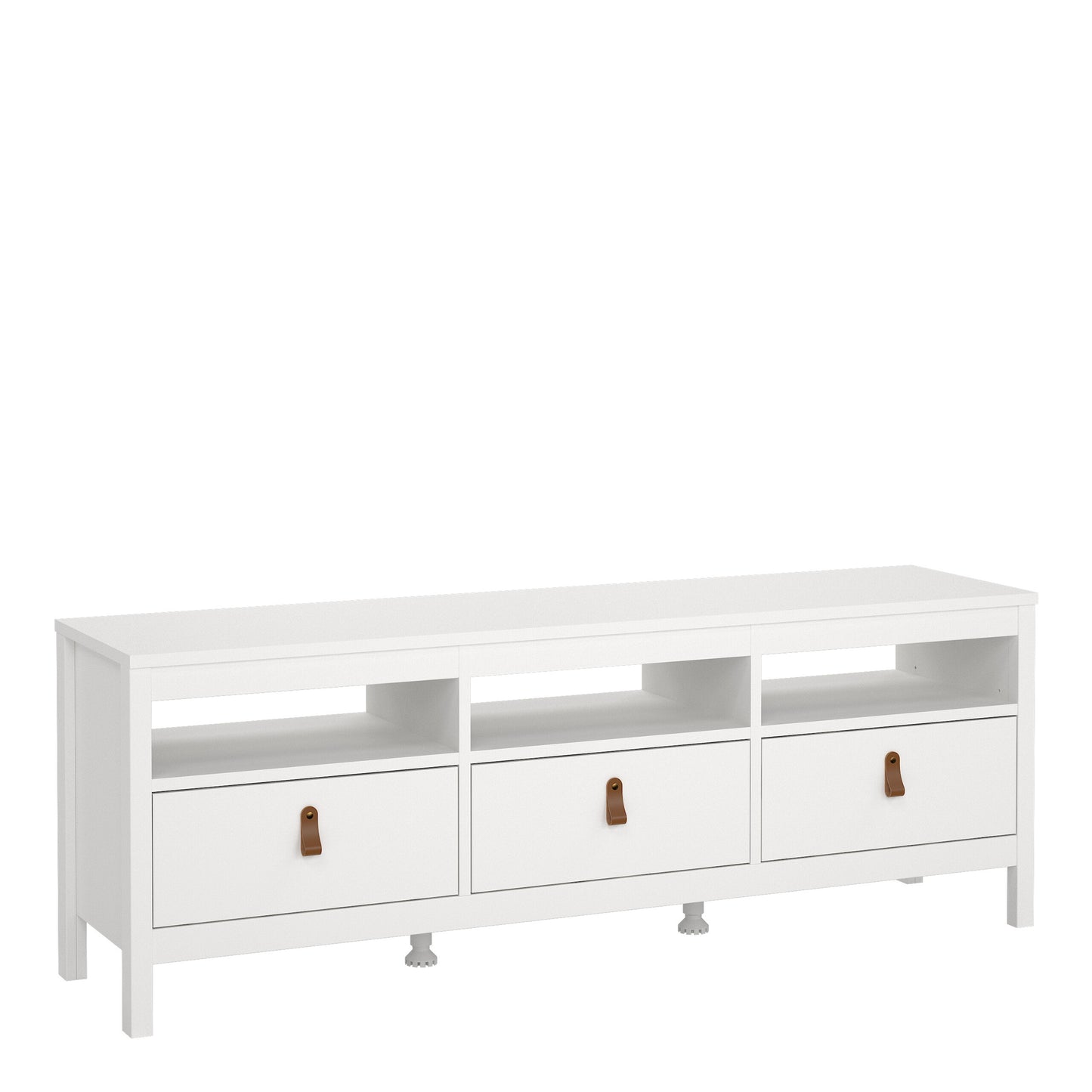 Barcelona Tv-unit 3 drawers in White