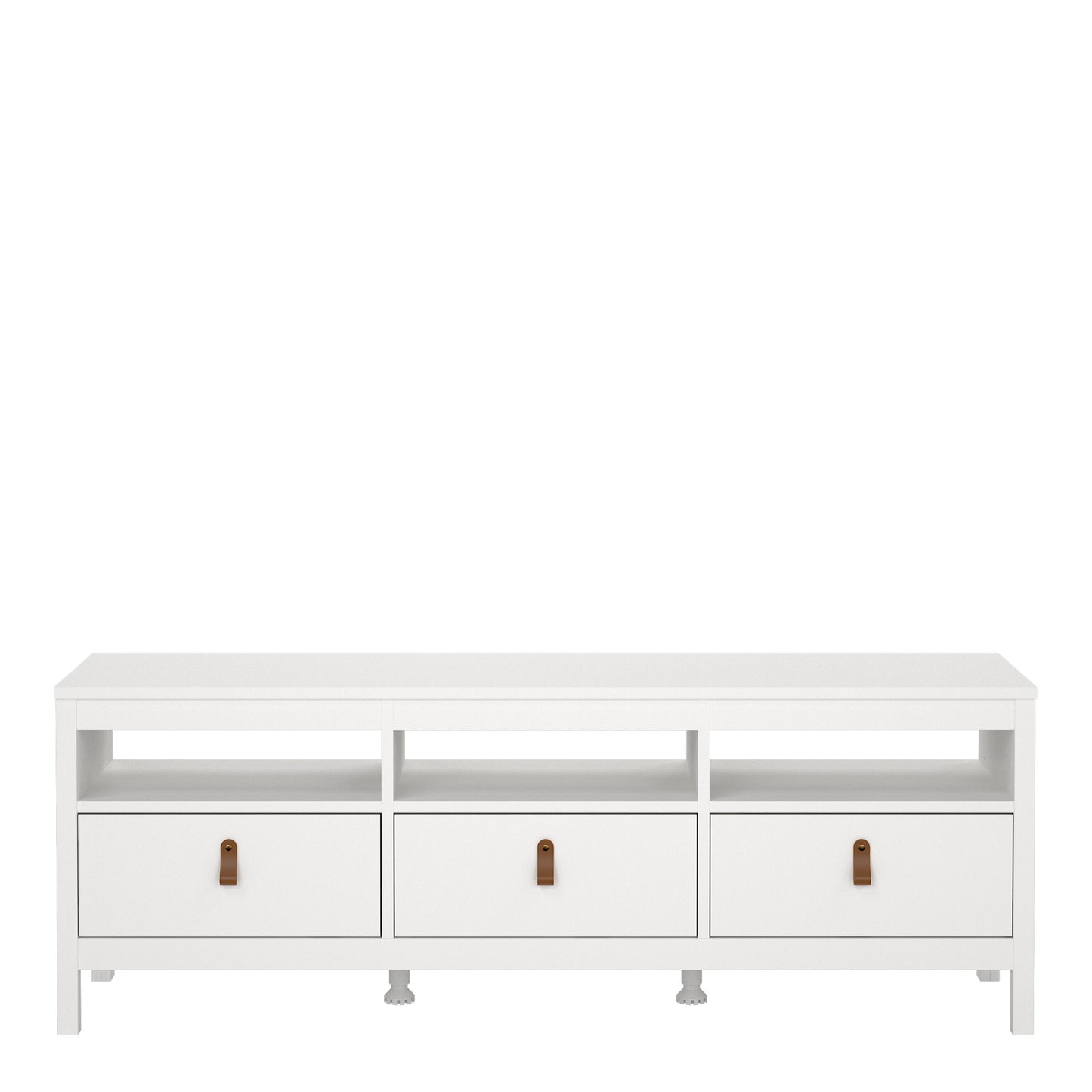 Barcelona Tv-unit 3 drawers in White