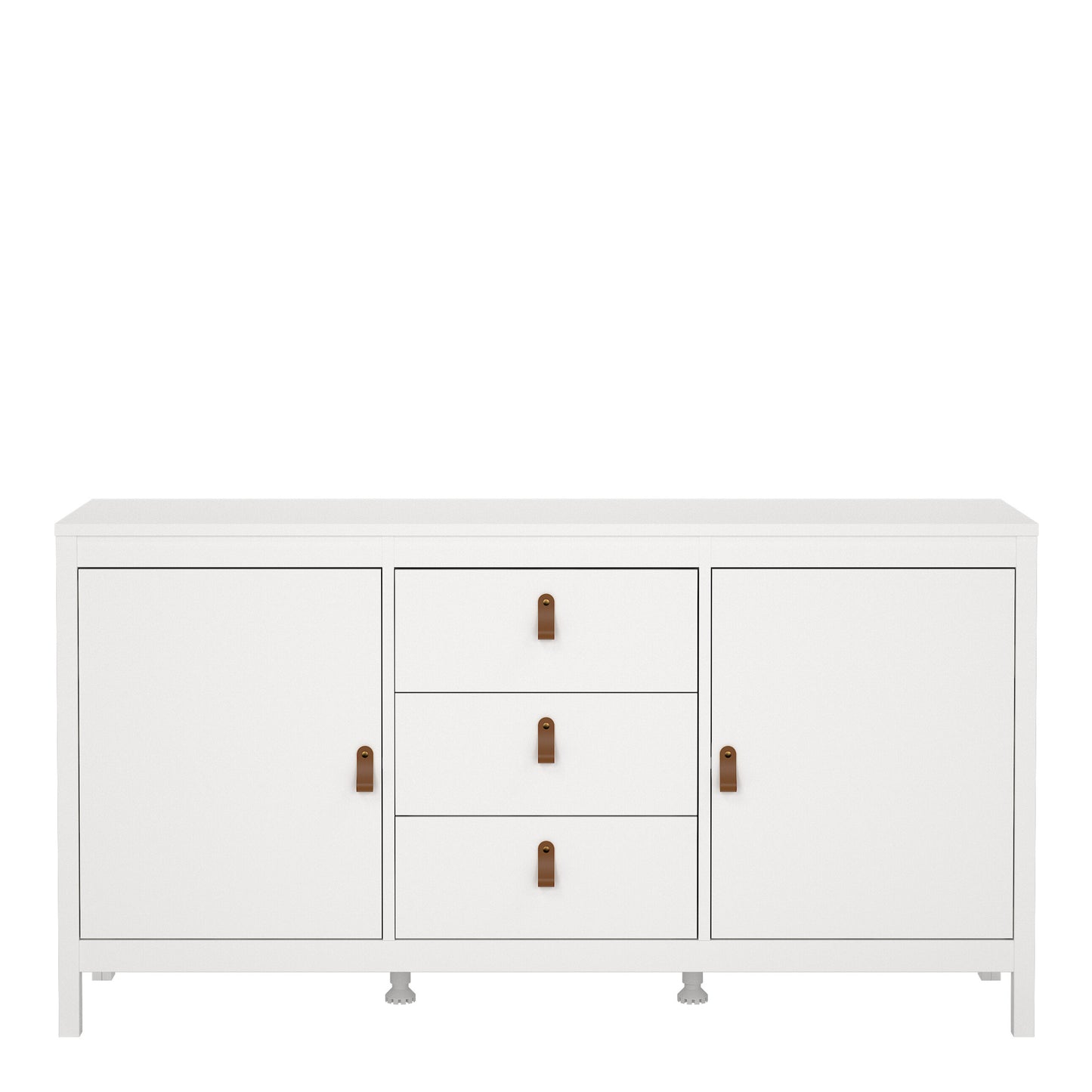 Barcelona Sideboard 2 doors + 3 drawers in White