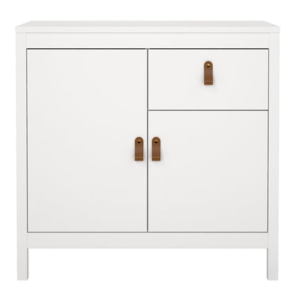 Barcelona Sideboard 2 doors + 1 drawer in White