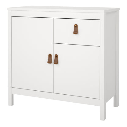 Barcelona Sideboard 2 doors + 1 drawer in White