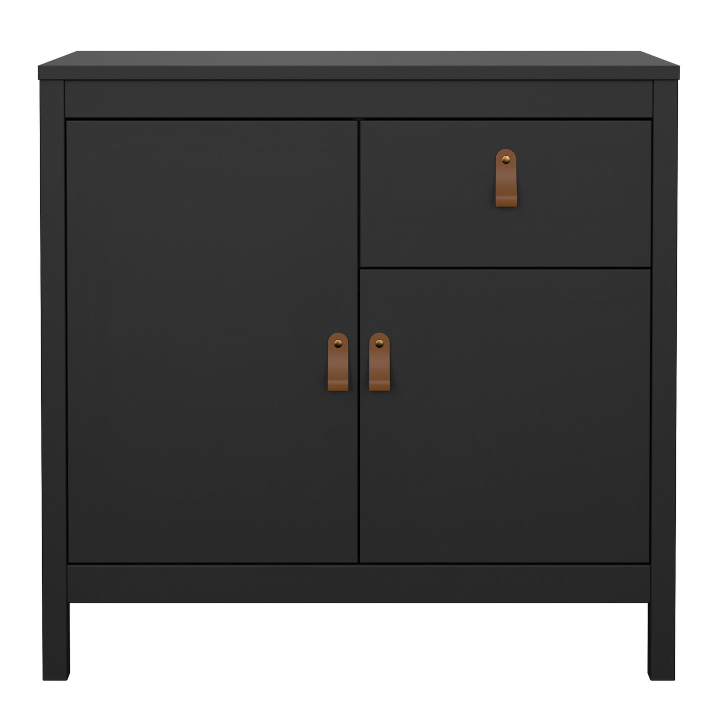 Barcelona Sideboard 2 doors + 1 drawer in Matt Black