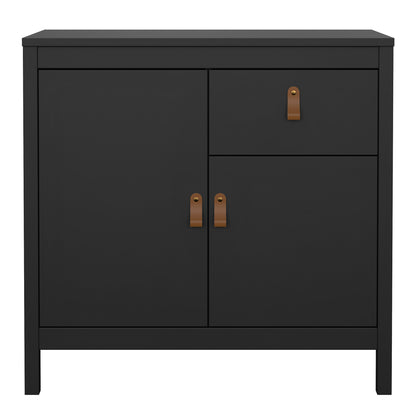 Barcelona Sideboard 2 doors + 1 drawer in Matt Black