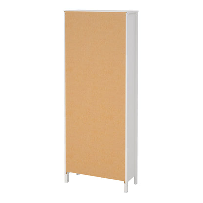 Barcelona Bookcase in White