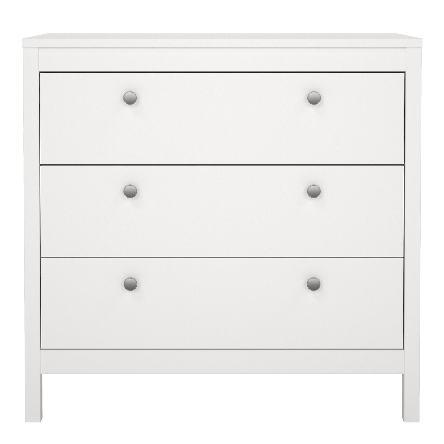 Madrid Chest 3 drawers in White