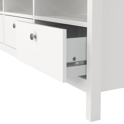 Madrid Tv-unit 3 drawers in White