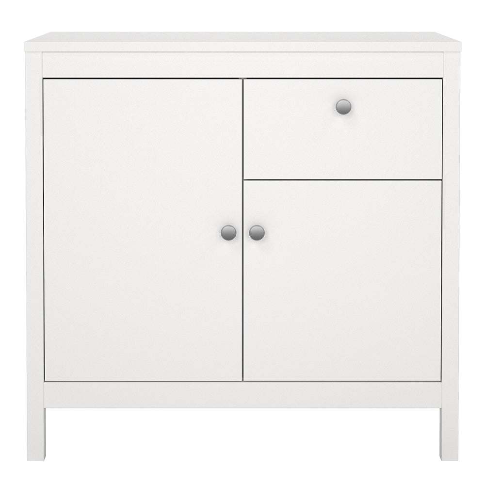 Madrid Sideboard 2 doors + 1 drawer in White