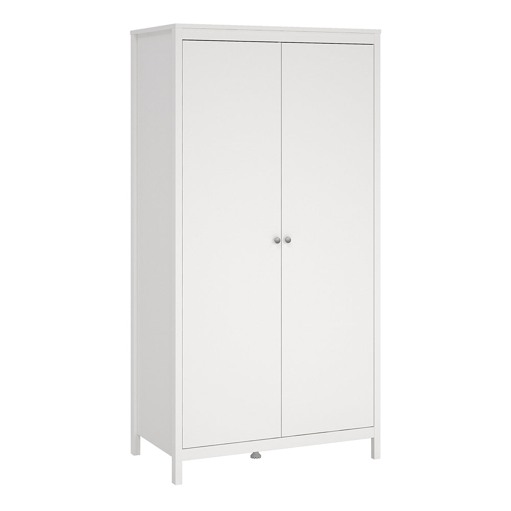 Madrid Wardrobe with 2 doors in White